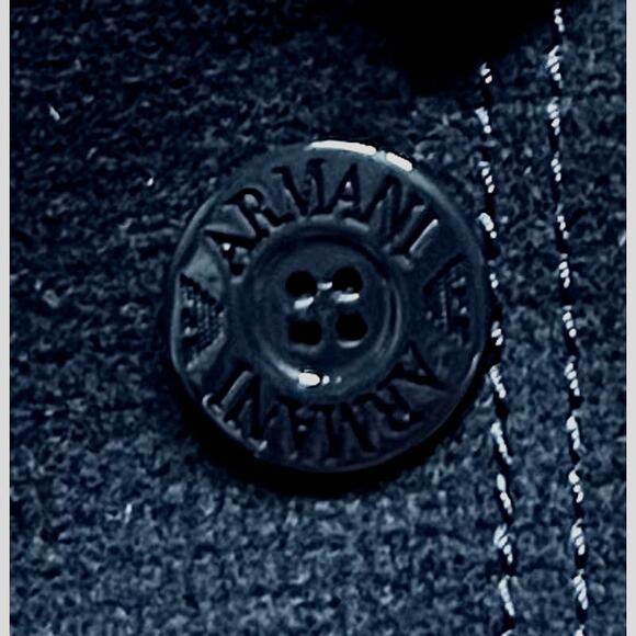 Armani Teen Navy Blue Sports Coat | Size13 - Picture 8 of 11